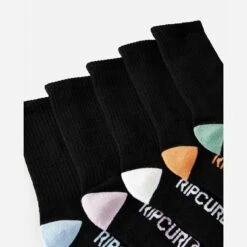 Rip Curl School Crew Sock – 5 Pack Boy’s -Rip Curl osi pimg 005bso 4227 2