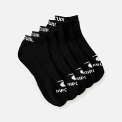 Rip Curl Men’s Brand Ankle Sock – 5 Pack
