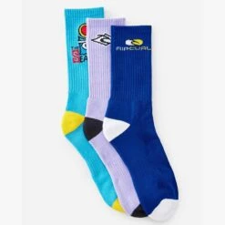 Rip Curl Retro Crew Sock 3 Pack