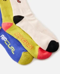 Rip Curl Retro Crew Sock 3 Pack -Rip Curl osi pimg 00gmso 8861 5
