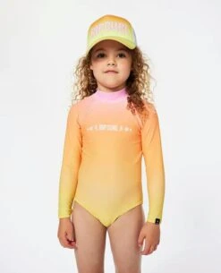 Rip Curl Sunkiss Upf Long Sleeve Surfsuit- Girls (1-8 Years)