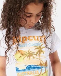 Rip Curl High Tide Scenic Tee – Girls (1-8 Years)