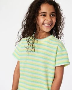 Rip Curl Sunkiss Bobbi Stripe Tee- -Rip Curl osi pimg 01fjte 3282 3