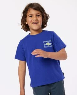 Rip Curl Tube Town Logo Tee – Boys (1-8 Years)