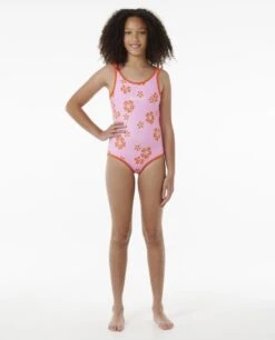 Rip Curl Summer Sol One Piece – Girls (8-14 Years) -Rip Curl osi pimg 01pgsw 4067 3