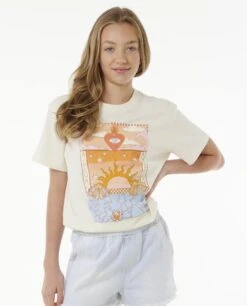 Rip Curl Summer Solstice Art Tee – Girls (8-14 Years)