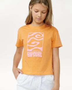 Rip Curl Sun Sol Logo Crop Tee – Girl (8-14 Years) -Rip Curl osi pimg 03ngte 2116 4