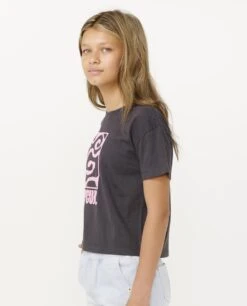 Rip Curl Sun Sol Logo Crop Tee – Girl (8-14 Years) -Rip Curl osi pimg 03ngte 8264 7