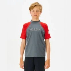 Rip Curl Shockwaves Short Sleeve Rash Vest
