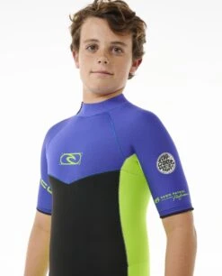Rip Curl Boys Dawn Patrol Short Sleeve 2MM Back Zip Springsuit -Rip Curl osi pimg 11bbsp 2140 9