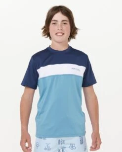 Rip Curl Undertow Short Sleeve Rash Vest -B