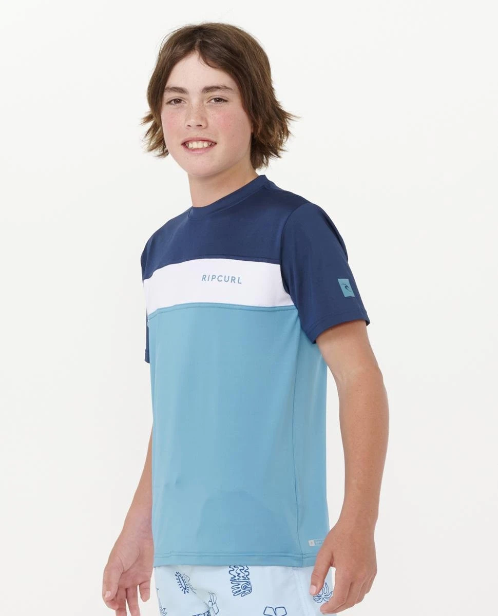 Rip Curl Undertow Short Sleeve Rash Vest -B 2 Rip Curl Undertow Short Sleeve Rash Vest -B - Image 2