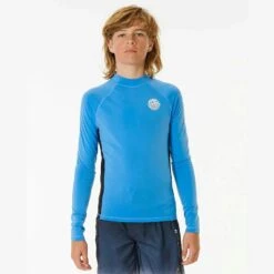 Rip Curl Icons UV Brushed Long Sleeve Rash Vest – Boys (8-16 Years) -Rip Curl osi pimg 11ybrv 8006 3