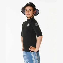 Rip Curl Icons UV Brushed Short Sleeve Rash Vest – Boys (8-16 Years) -Rip Curl osi pimg 11zbrv 0090 2