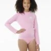 Rip Curl Icon UV Brushed Long Sleeve Rashvest – Girl (8-16 Years)