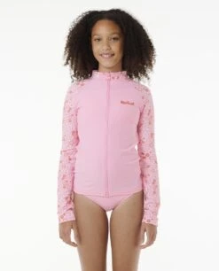 Rip Curl Summer Solstice Long Sleeve Rash Vest – Girls (8-16 Years)