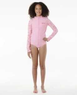 Rip Curl Summer Solstice Long Sleeve Rash Vest – Girls (8-16 Years) -Rip Curl osi pimg 12ygrv 4067 3