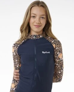Rip Curl Summer Solstice Long Sleeve Rash Vest – Girls (8-16 Years) -Rip Curl osi pimg 12ygrv 9741 6