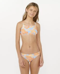 Rip Curl Sun Sol Upf Short Sleeve Set – Girls (8-14 Years)