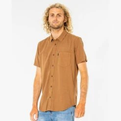 Rip Curl Washed Short Sleeve Shirt -Rip Curl osi pimg cshhe9 0146 2
