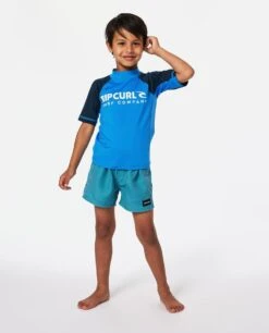 Rip Curl Shock Upf Short Sleeve Rash Vest – Boys (1-8 Years) -Rip Curl osi pimg tngtrv 8006 9