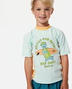 Rip Curl Tube Turtle Upf Short Sleeve Rash Vest -Boy (1-8 Years) -Rip Curl osi pimg tnstrv 1080 3