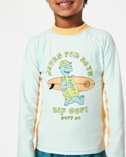 Rip Curl Tube Turtle Upf L/S Rash Vest -Boy (1-8 Years) -Rip Curl osi pimg tnttrv 1080 3